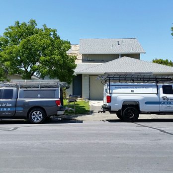 Airhorn painter at work